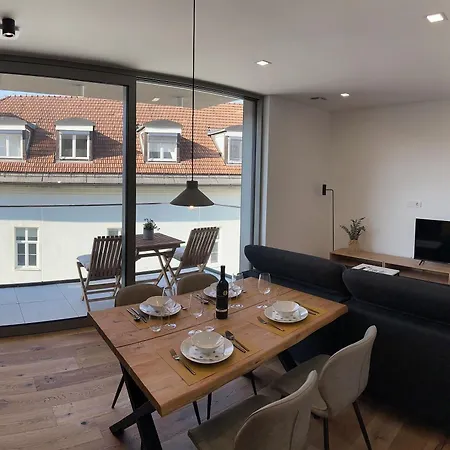 Penthouse - Garden 公寓 卢布尔雅那