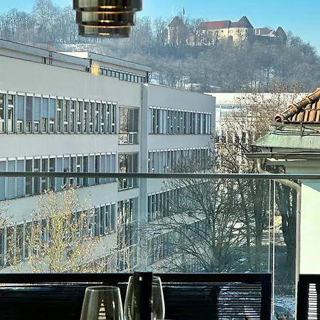 Penthouse - Garden 公寓 卢布尔雅那